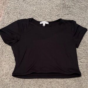Forever 21 Black Crop Top